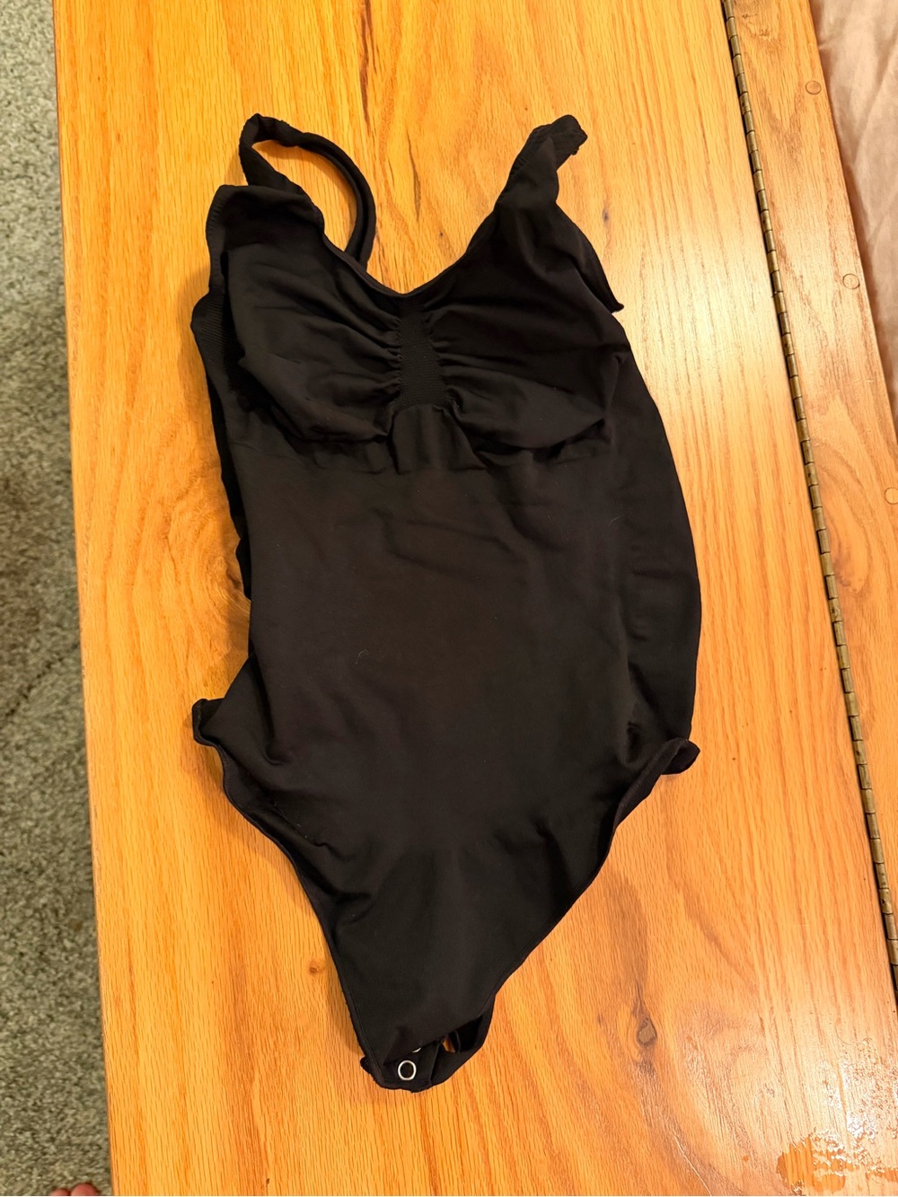 YITTY Black Ruched Body Suit